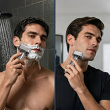 MAXGROOM WF-2037D foil electric shaver IPX7 - silver