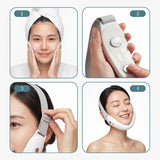 Belleskin by MAXGROOM M-170 EMS LED Face and Chin Massager - White