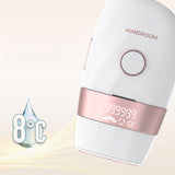 MAXGROOM JD-TM003 IPL epilator for hair removal - white and pink