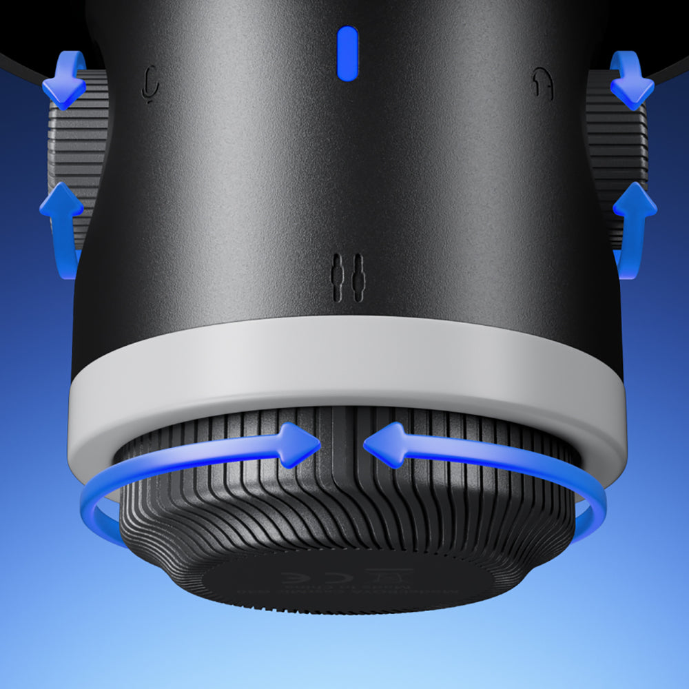 BOYA CastMic G40B trådbaseret spilmikrofon med arm, USB-C - sort