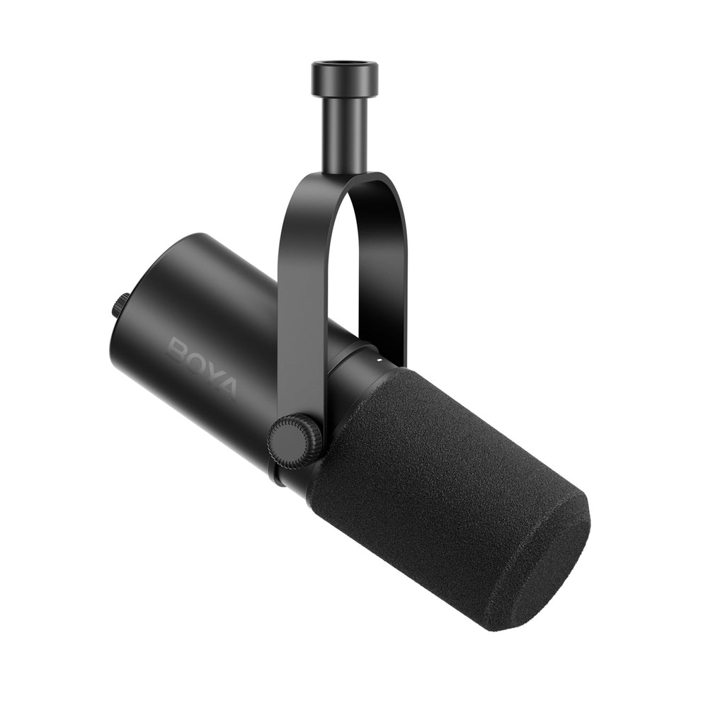 BOYA CastMic P60B studiomikrofon med arm, kablet USB XLR - sort