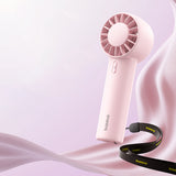 Baseus GoTrip DT1 Ventilator - Lyserød