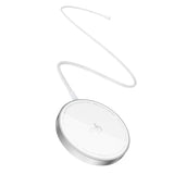 Baseus Simple Mini4 Air Qi2 15W Magnetic Wireless Charger - Silver