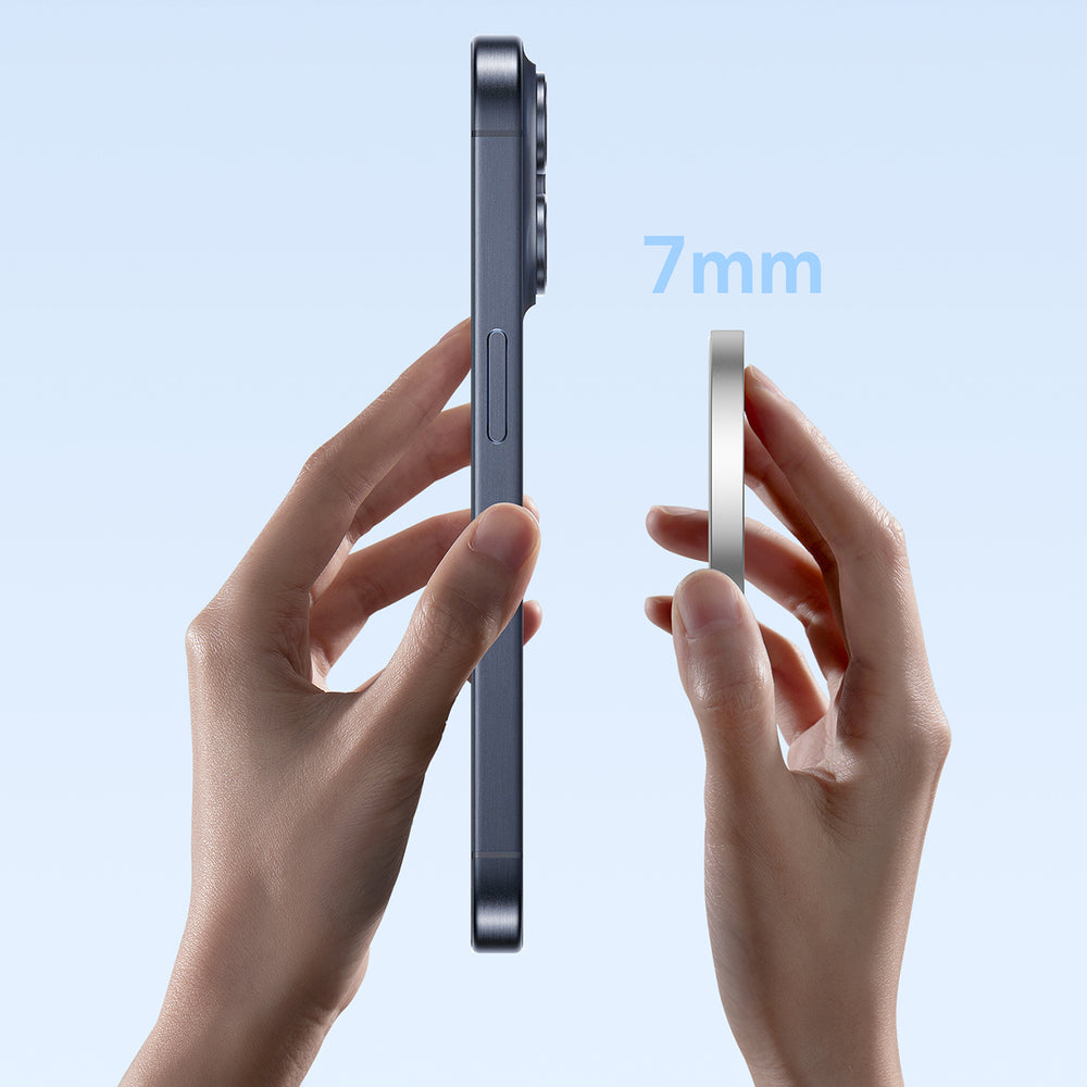 Baseus Simple Mini4 Air Qi2 15W Magnetic Wireless Charger - Silver