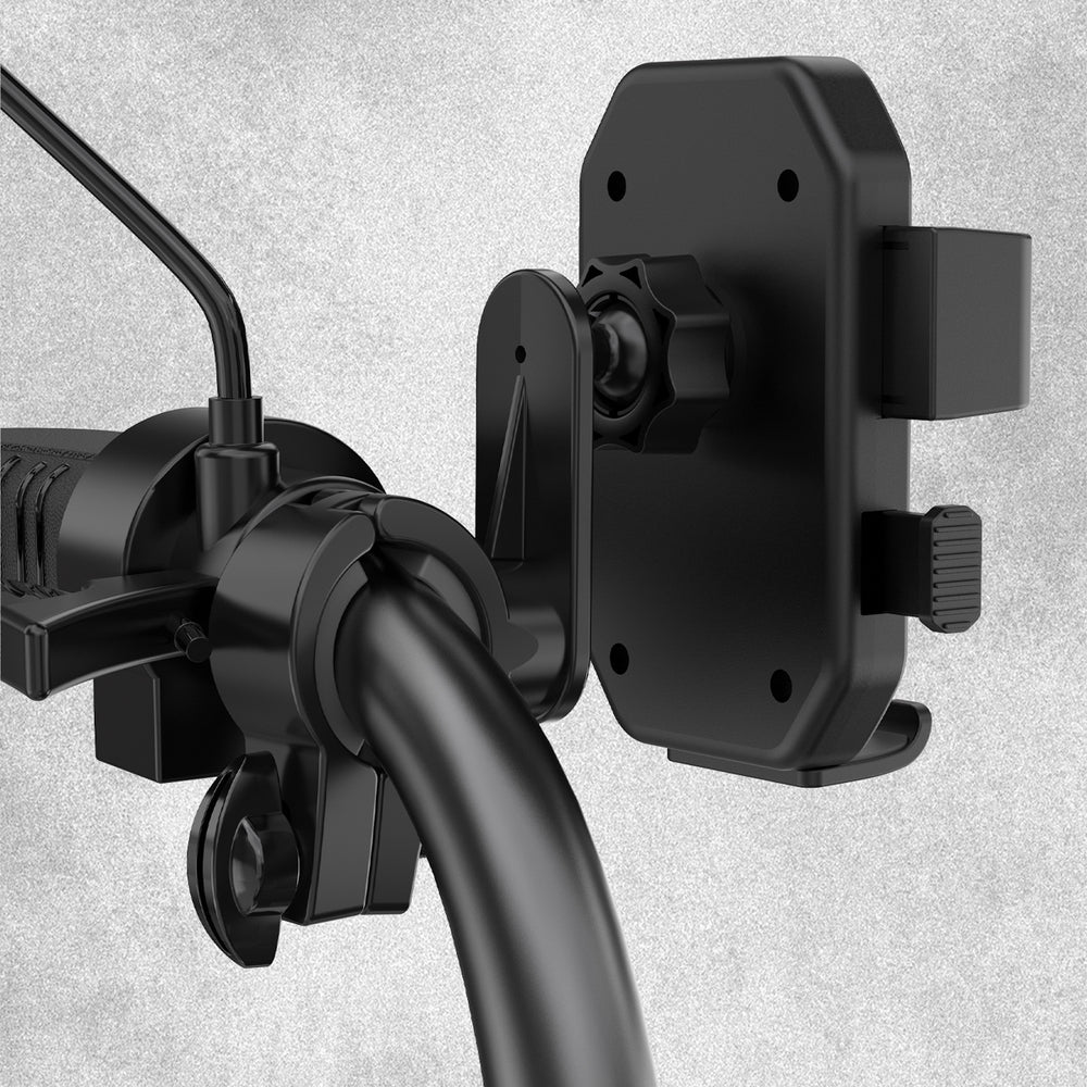 Dudao F7 holder for bike, motorcycle, scooter - black