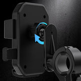 Dudao F7 holder for bike, motorcycle, scooter - black