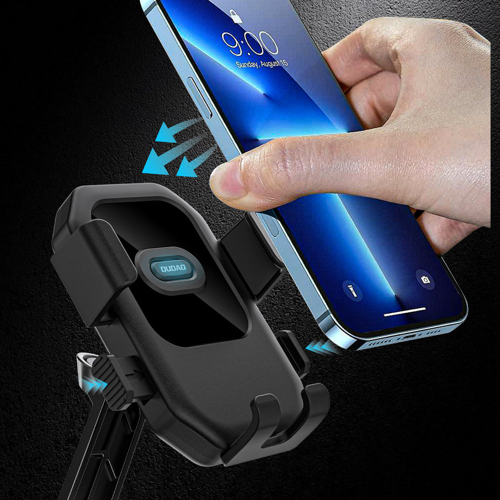 Dudao F7+ holder for bike, motorcycle, scooter - black