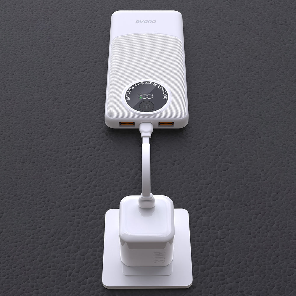 Dudao K12 Power Bank 10000mAh PD 22.5W USB-A USB-C <unk> Sort