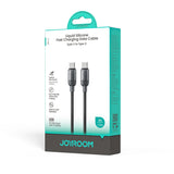 Joyroom S-A62 Lively Series 60W USB-C - USB-C cable 1.2 m - black