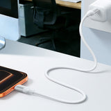 Joyroom S-A62 Lively Series 60W USB-C - USB-C Cable 1.2m - White