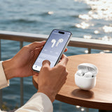 Joyroom JR-FB1 Funpods Bluetooth 6.0 In-Ear TWS Wireless Headphones with AI Functions - White