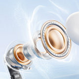 Joyroom JR-FB1 Funpods Bluetooth 6.0 In-Ear TWS Wireless Headphones with AI Functions - White