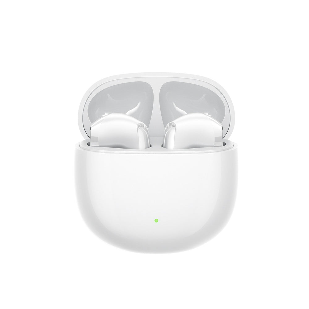 Joyroom JR-FB1 Funpods Bluetooth 6.0 In-Ear TWS Wireless Headphones with AI Functions - White