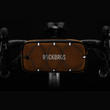 Rockbros TL001 ROAD TO SKY 1.9L Handlebar Bike Bag Waterproof - Orange