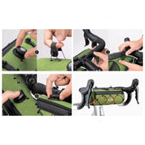 Rockbros TL002 ROAD TO SKY 1.5L Handlebar Bike Bag Waterproof - Green