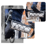 Rockbros TL002 ROAD TO SKY 1.5L Waterproof Handlebar Bike Bag - White