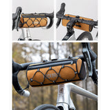 Rockbros TL002 ROAD TO SKY 1.5L Handlebar Bike Bag Waterproof - Orange