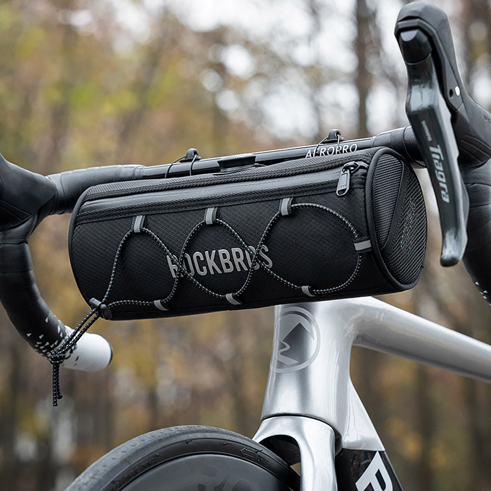 Rockbros TL002 ROAD TO SKY 1.5L Handlebar Bike Bag Waterproof - Black