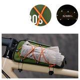 Rockbros TL004 ROAD TO SKY 0.7 l waterproof frame bag - green