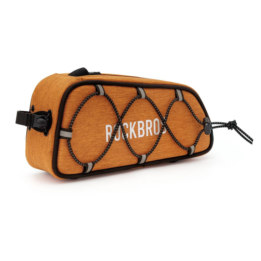 Rockbros TL004 ROAD TO SKY 0.7 l waterproof frame bag - orange