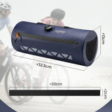 Rockbros AS-144 ROAD TO SKY handlebar bicycle bag, waterproof, 4 l - blue