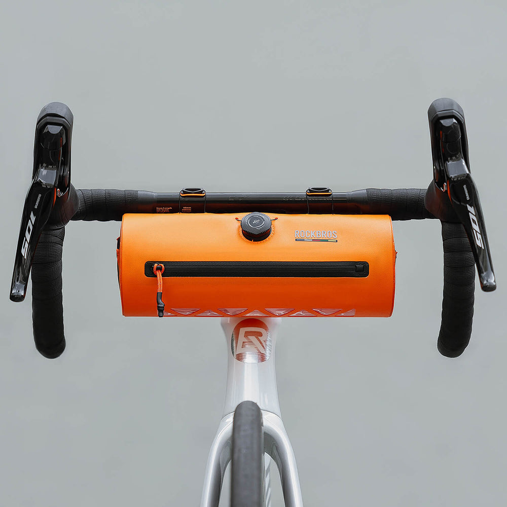 Rockbros AS-143 ROAD TO SKY cykelbag, vandtæt, 2 l - orange