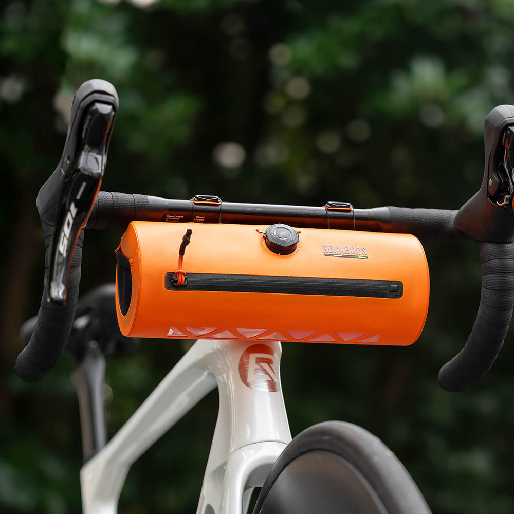 Rockbros AS-143 ROAD TO SKY cykelbag, vandtæt, 2 l - orange