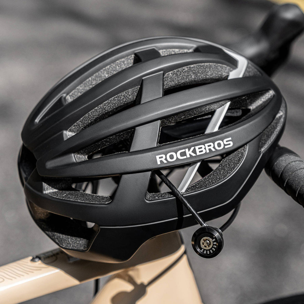 Rockbros YG-HILRO1 ROAD TO SKY kabel cykel lås, skjult i styret - sort