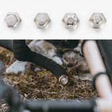 Rockbros ROAD TO SKY VK-KC10 6-in-1 Håndtag-monteret cykel Multitool - Brunt