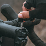 Rockbros ROAD TO SKY VK-KC10 6-in-1 Håndtag-monteret cykel Multitool - Brunt