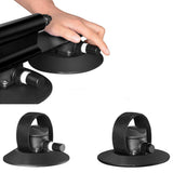 Rockbros XP1002 Suction Cup Roof Rack for 2 Bikes - Black