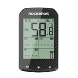 Rockbros M1Pro Bluetooth GPS Bike Computer IPX6 - sort