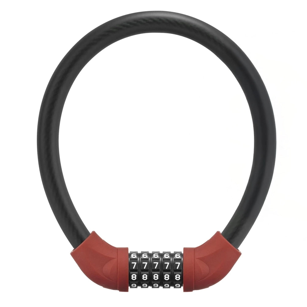 Rockbros RKS570-RD bike lock – steel cable, code