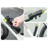 Rockbros 829 Folding Code Bike Lock - Black