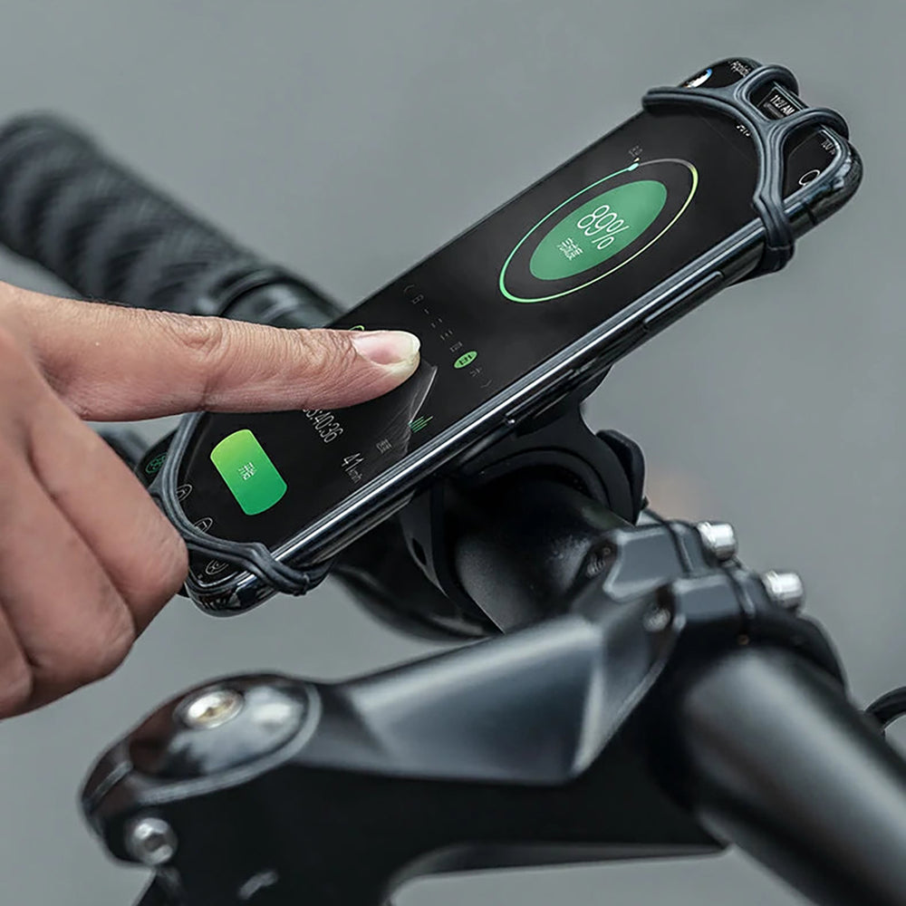 Rockbros LF436 Handlebar Clamp Phone Holder – Black
