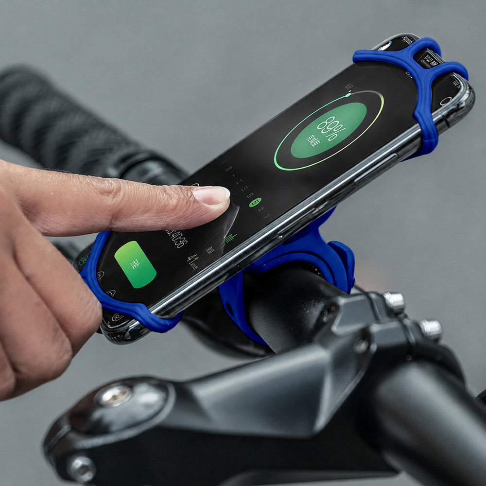 Rockbros LF436 Handlebar Clamp Phone Holder - Blue