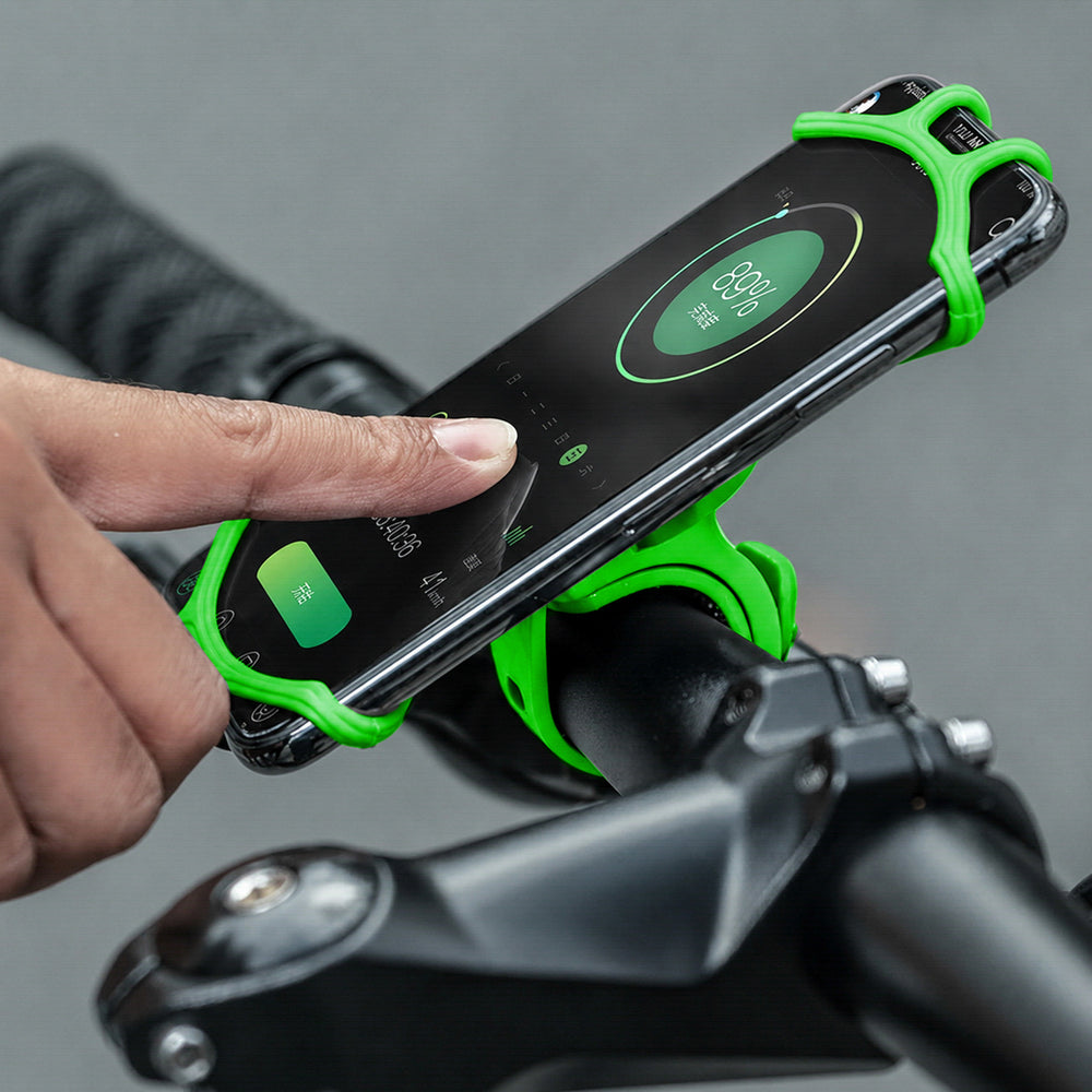 Rockbros LF436 Handlebar Clamp Phone Holder - Green