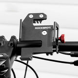 Rockbros 25210038101 clamp phone holder - black