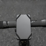 Rockbros LF24166 Silicone Bike Phone Holder 4-7" - sort