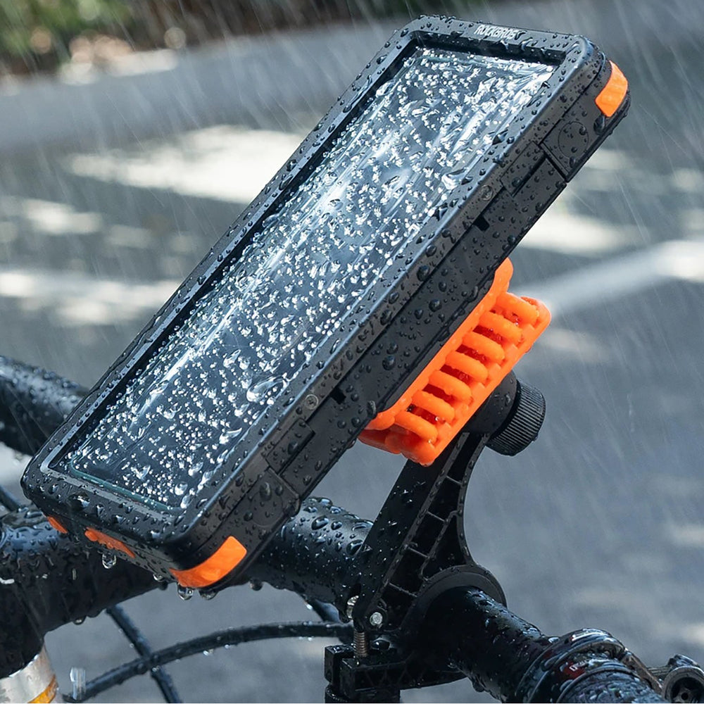 Rockbros HW-87 Magnetic Waterproof Phone Holder - Black