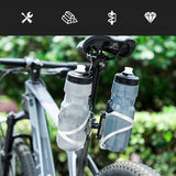 Rockbros KS-415 Aluminum Adjustable Bottle Cage Adapter - Black