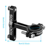 Rockbros KS-416 Adjustable Aluminum Bottle Cage Adapter - Black