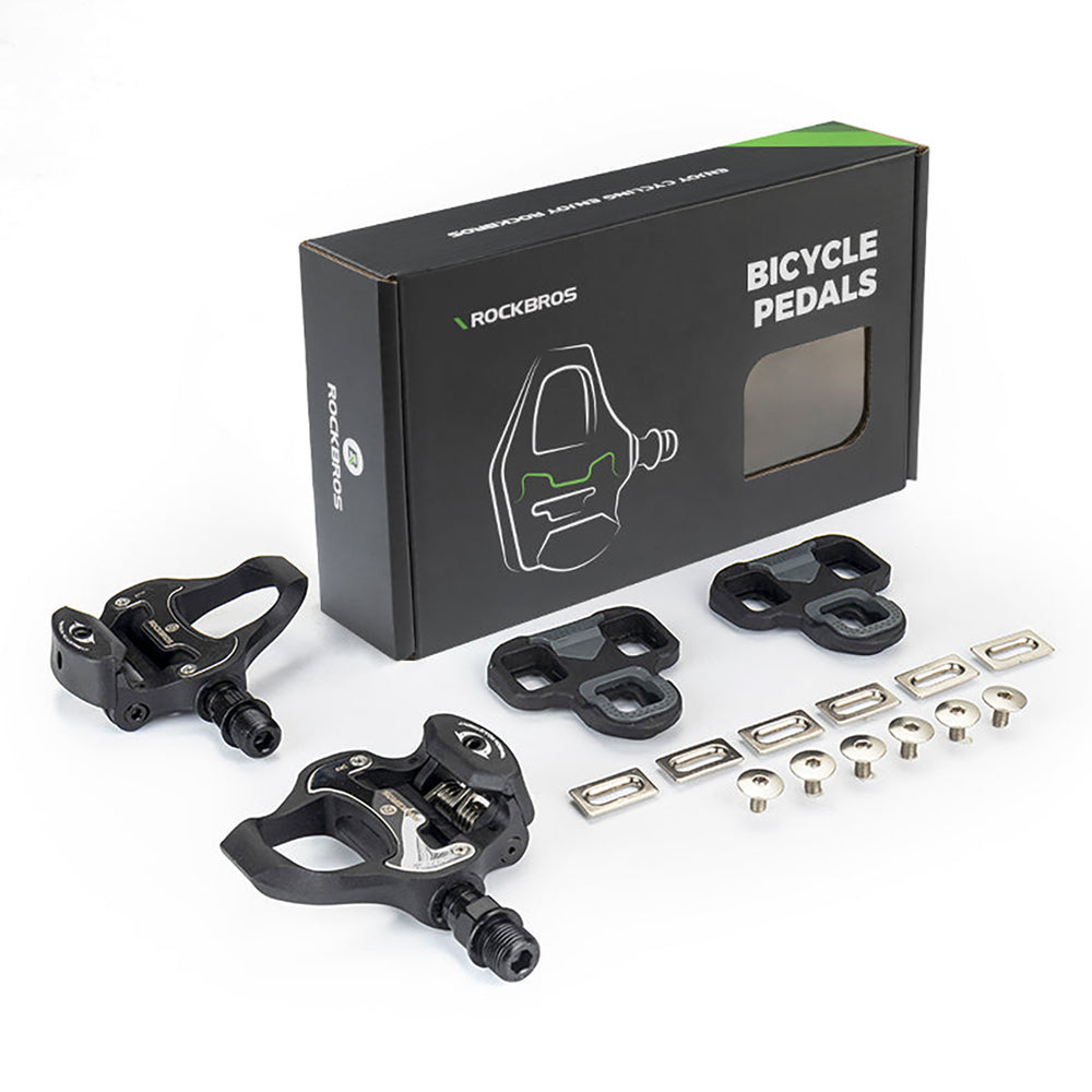 Rockbros LP-R LOOK system vejpedaler - sort