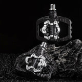 Rockbros PD303 Half-Lock Platform Bicycle Pedals - Black