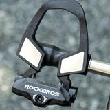 Rockbros RD9 Shimano SPD-SL Carbon og Titanium Alloy Pedaler - sort