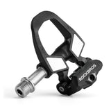 Rockbros RD9 Shimano SPD-SL Carbon og Titanium Alloy Pedaler - sort