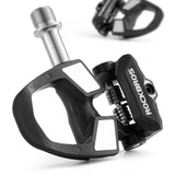 Rockbros RD9 Shimano SPD-SL Carbon og Titanium Alloy Pedaler - sort
