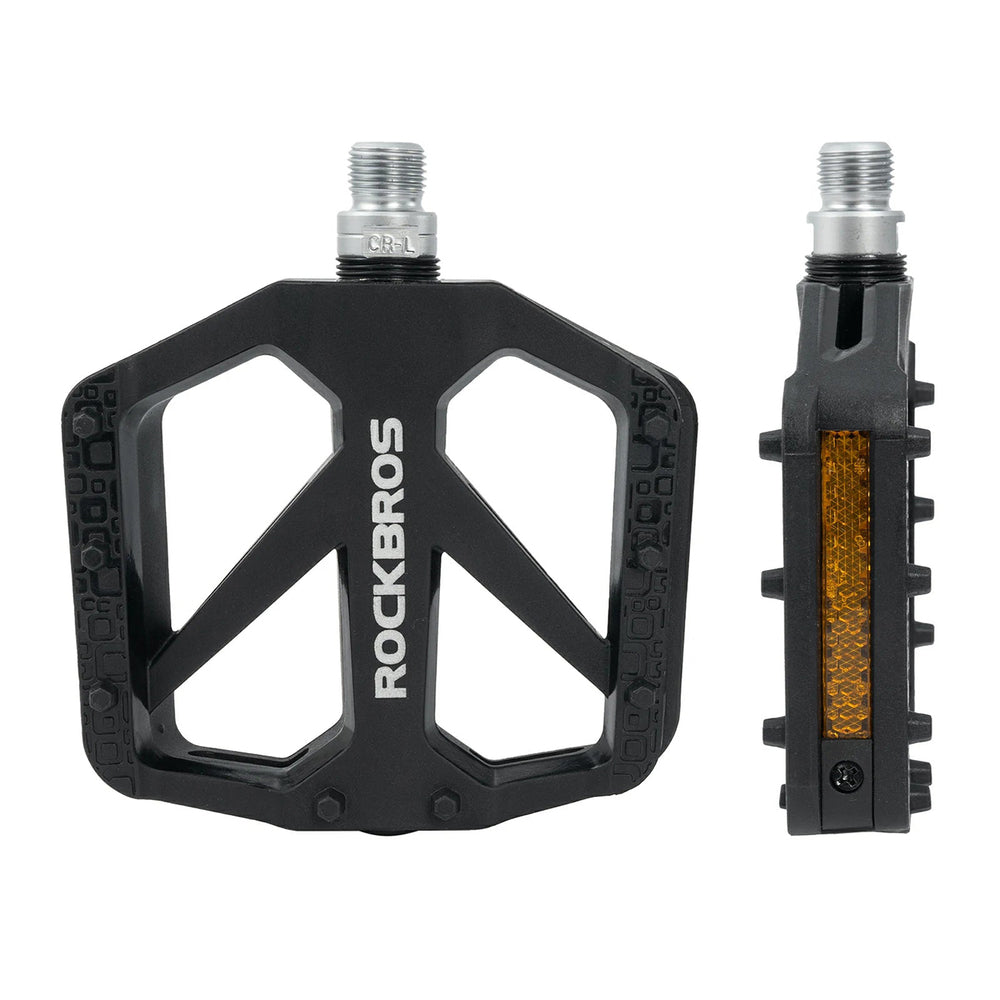 Rockbros BP2602 Nylon Bicycle Pedals - Black