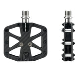 Rockbros C525 Carbon Fiber Platform Bike Pedals - Black