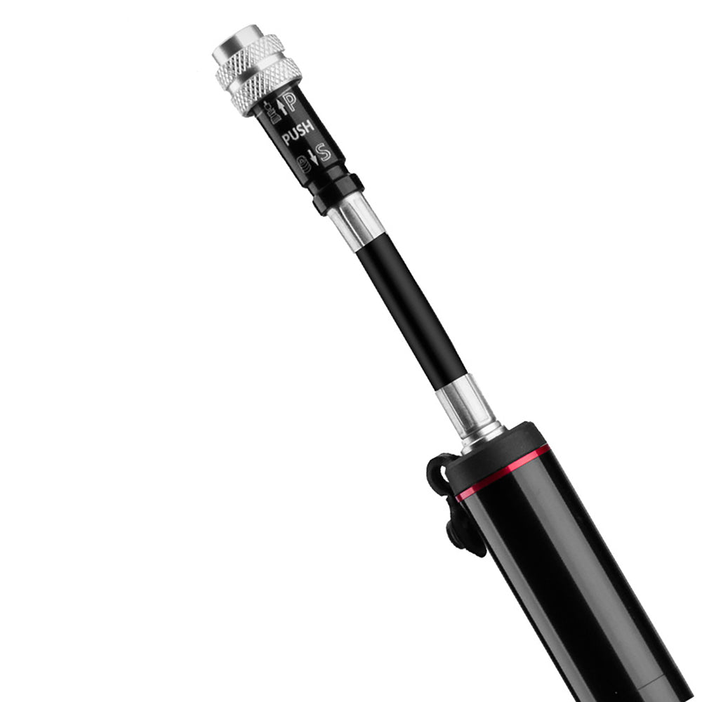 Rockbros SMART-B 150 PSI Mini Bicycle Pump for Presta and Schrader Valves - Black